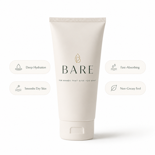 BARE tube with benefit callouts